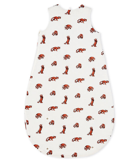 Saco reversible de punto para bebé niño blanco MARSHMALLOW/blanco MULTICO