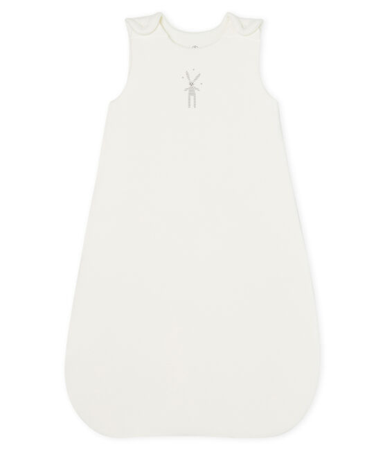 Saco de terciopelo para bebé blanco MARSHMALLOW