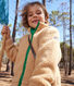Chaqueta infantil de sherpa