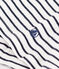 Camiseta sin mangas L'Iconique de algodón a rayas para mujer blanco MARSHMALLOW/azul SMOKING