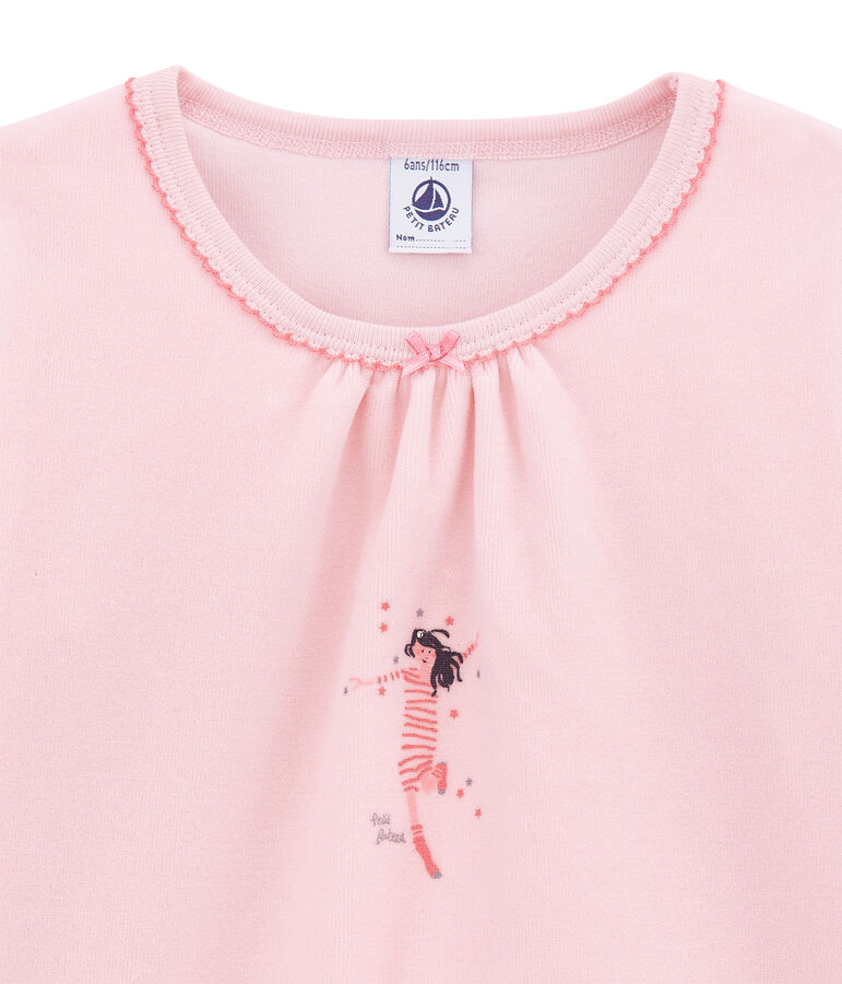 Pijama para ni&ntilde;a rosa JOLI
