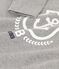 Camiseta de algodón de manga larga para niño gris SUBWAY CHINE