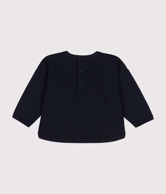 Sudadera de felpa para bebé azul SMOKING
