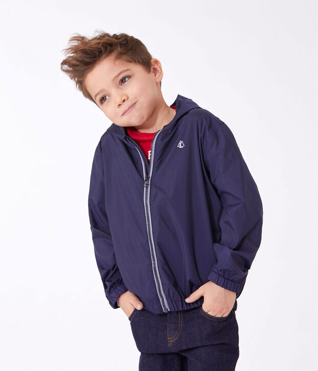 Corta viento infantil milrayas azul