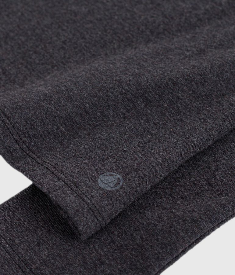 Camiseta Ic&oacute;nica de manga larga de algod&oacute;n para mujer gris