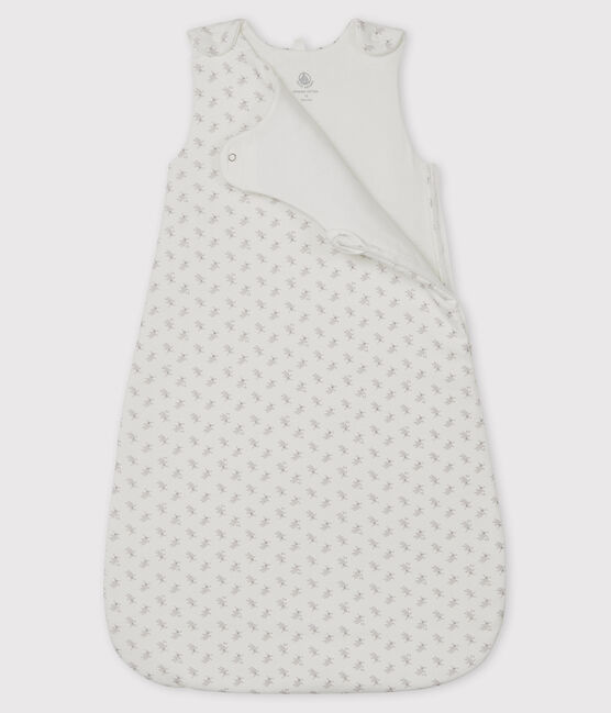 Saco de punto para bebé blanco MARSHMALLOW/blanco MULTICO