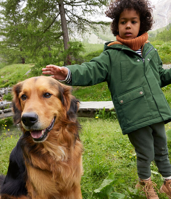 Parka de niña/niño verde AVORIAZ