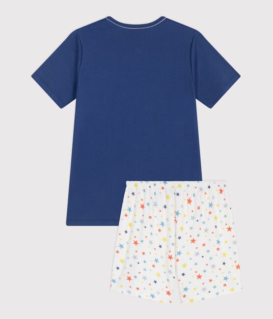 Pijama corto infantil de algodón con estampado de estrellas CREPUSCULE/ MULTICO