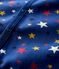 Pijama de muletón noche estrellada para bebé azul MEDIEVAL/blanco MULTICO