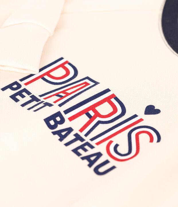 Sudadera de felpa para mujer crudo