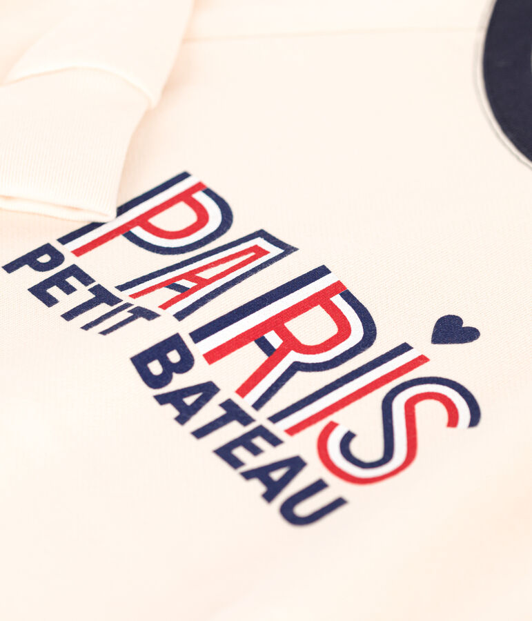 Sudadera de felpa para mujer crudo