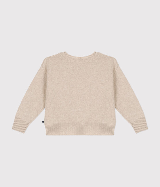 Jersey de lana y algodón para niña AVALANCHE/ CORRIDA