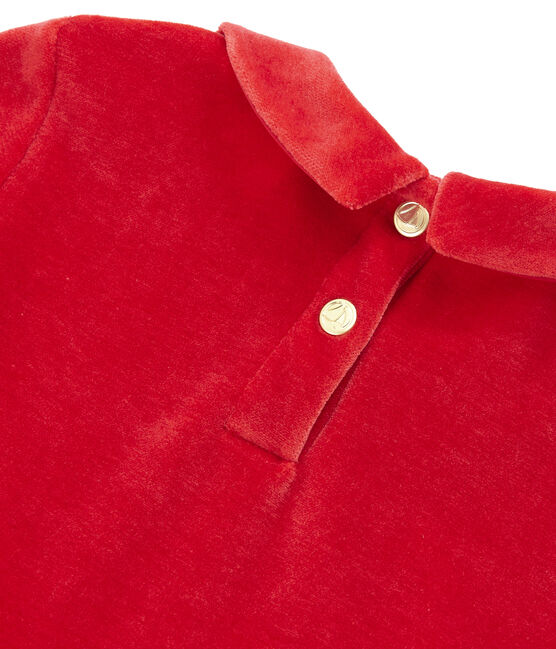Vestido de niña rojo TERKUIT