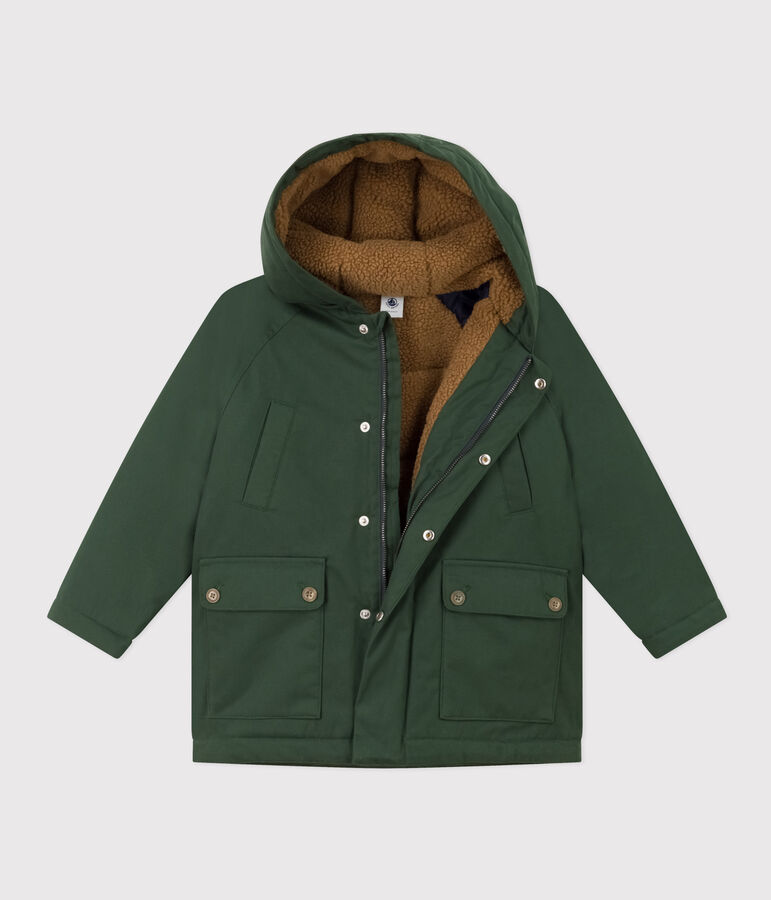 Parka de ni&ntilde;a/ni&ntilde;o verde