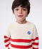 Jersey infantil de algodón a rayas rojo AVALANCHE/ AURORA