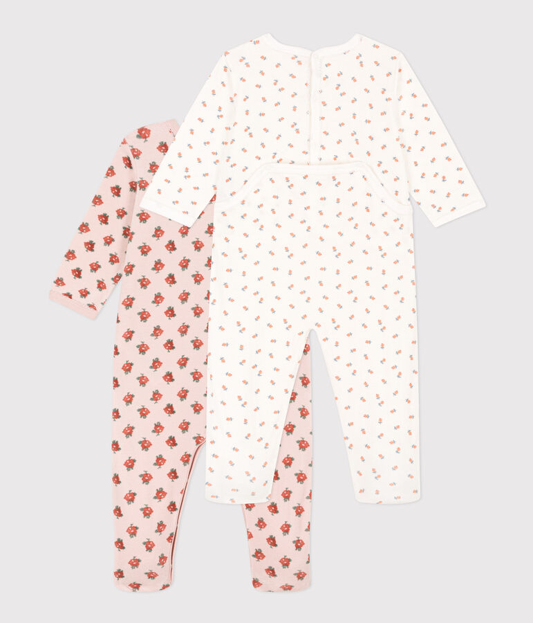 Juego de 2 pijamas para beb&eacute; multicolor