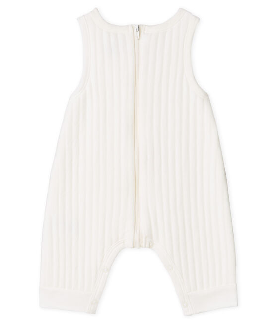 Peto de bebé niño de túbico acolchado blanco MARSHMALLOW
