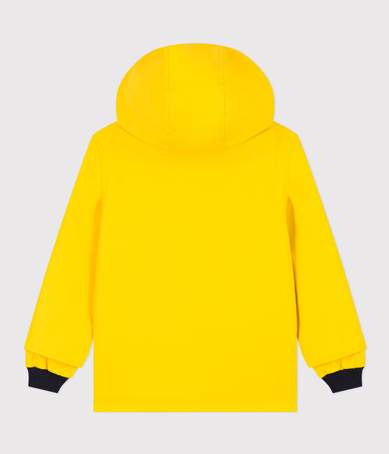 Impermeable emblemático para niña/niño amarillo JAUNE