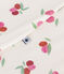Saco de algodón con flores para bebé TOG 1 blanco MARSHMALLOW/blanco MULTICO