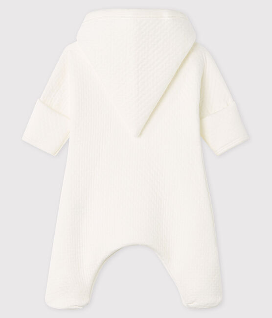 Mono largo para bebé de túbico acolchado blanco MARSHMALLOW