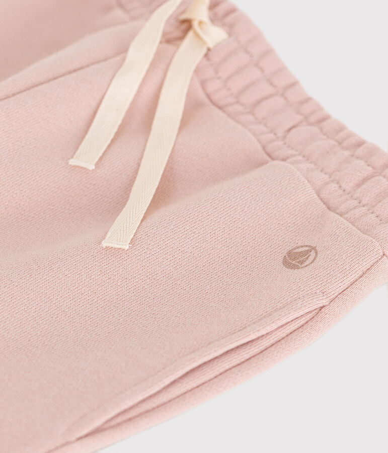 Pantal&oacute;n de ch&aacute;ndal de mulet&oacute;n para ni&ntilde;a rosa
