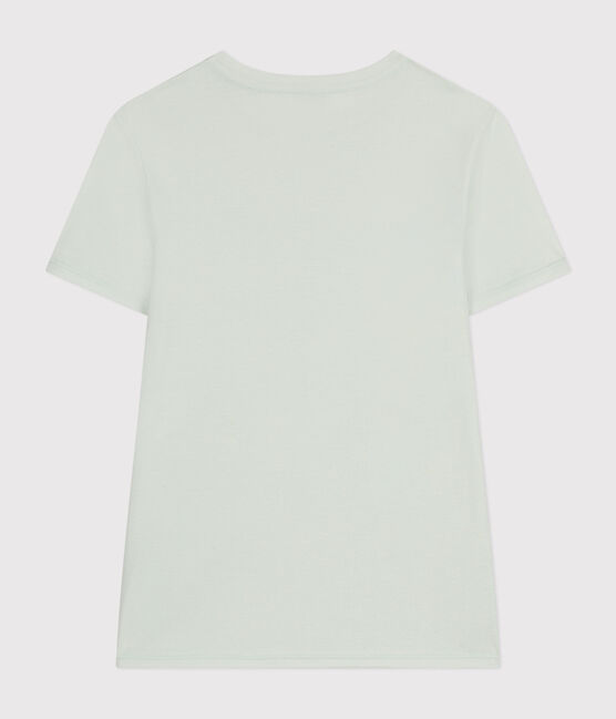 Camiseta L'Iconique lisa de algodón de mujer azul POOL