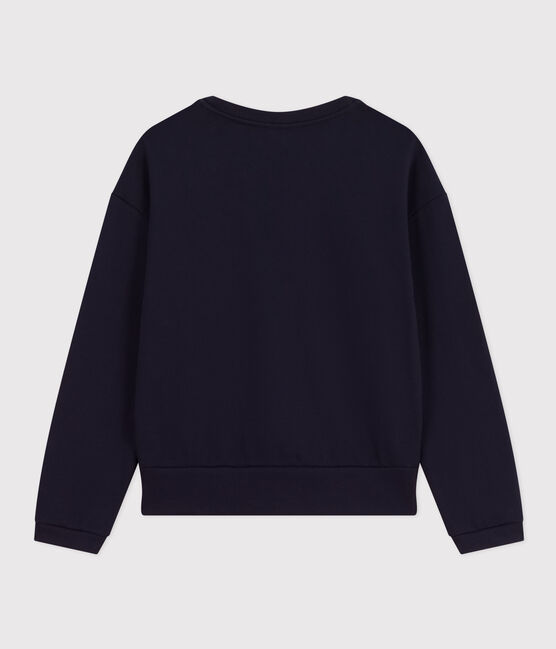 Sudadera de muletón para mujer azul SMOKING