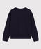 Sudadera de muletón para mujer azul SMOKING