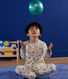 Pijama infantil de terciopelo con estampado de estrellas