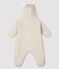 Buzo de osos de bebé de terciopelo beige MONTELIMAR CHINE