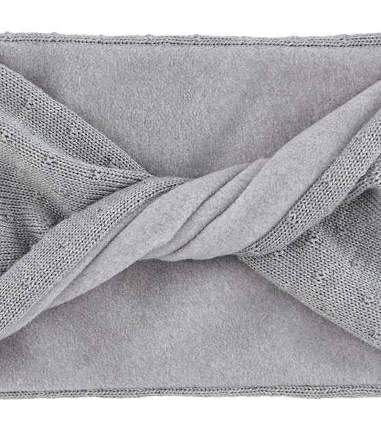 Cuello para niña en mezcla de lana gris SUBWAY CHINE