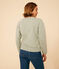 Sudadera de felpa para mujer verde HERBIER