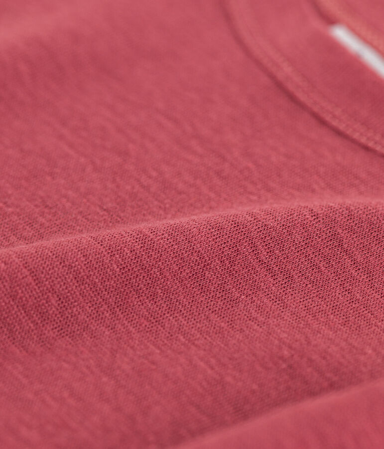 Camiseta L'ICONIQUE de lino de mujer rosa PAPI