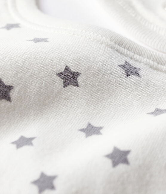 Babero little star blanco MARSHMALLOW/blanco MULTICO