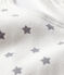 Babero little star blanco MARSHMALLOW/blanco MULTICO