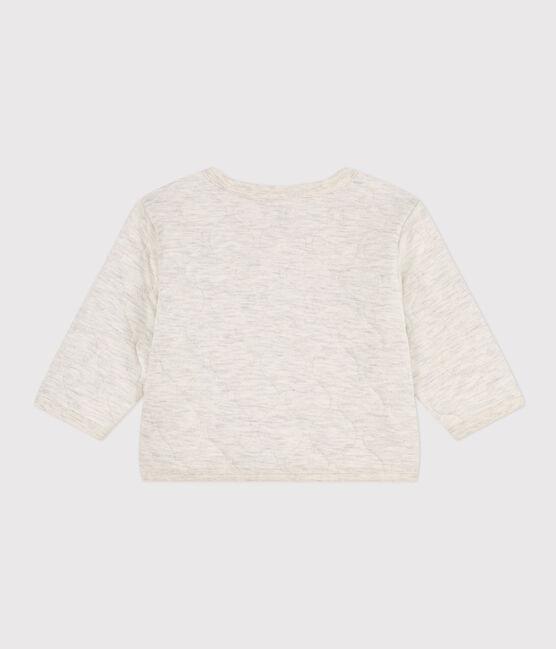 Cárdigan de túbico acolchado para bebé beige MONTELIMAR CHINE