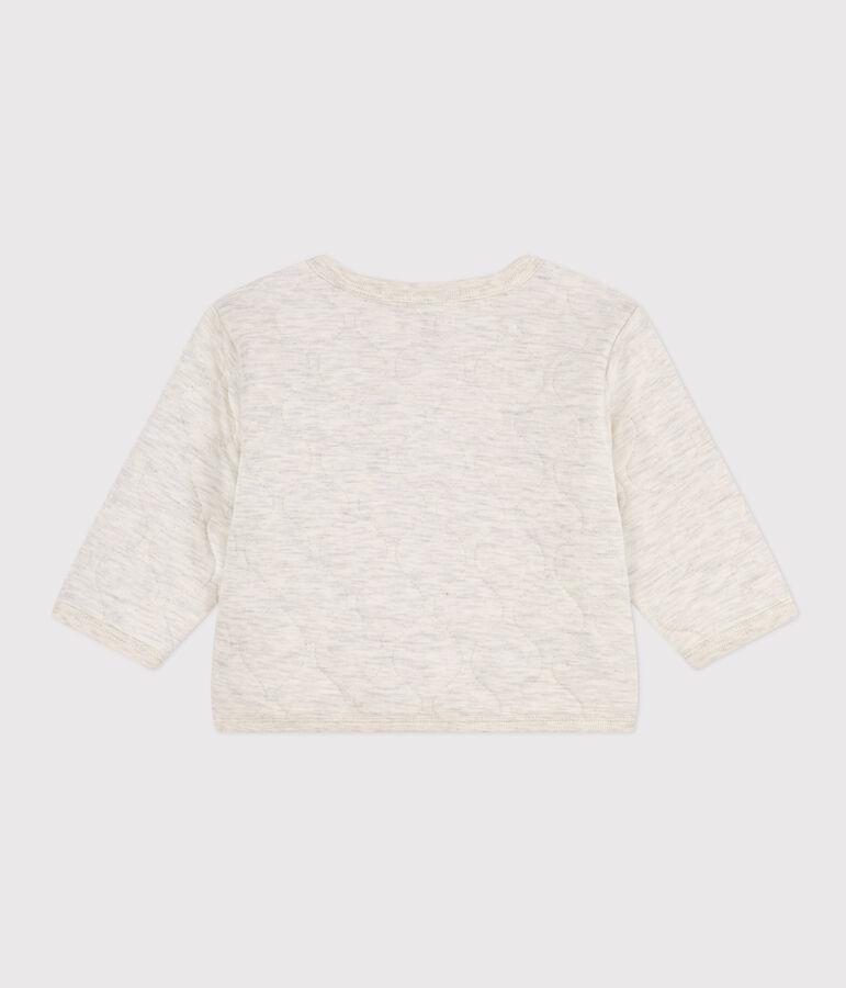 C&aacute;rdigan de t&uacute;bico acolchado para beb&eacute; beige MONTELIMAR CHINE