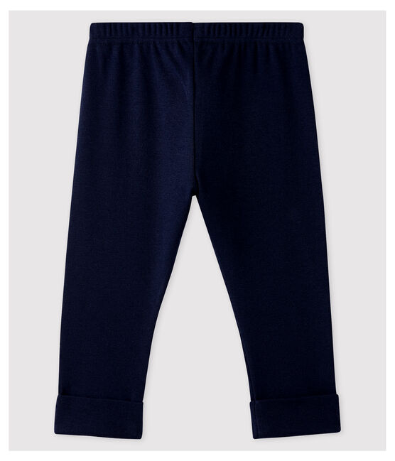 Pantalón de algodón de bebé niño/niña azul SMOKING