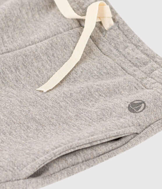 Pantalón de chándal de muletón para niña gris CHATON CHINE
