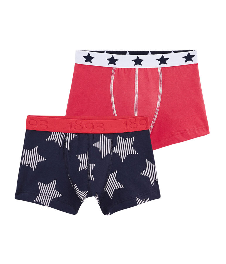 Par de b&oacute;xers para ni&ntilde;o multicolor