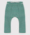 Pantalón de tejido túbico a rayas de bebé EVERGREEN/ FUMEE