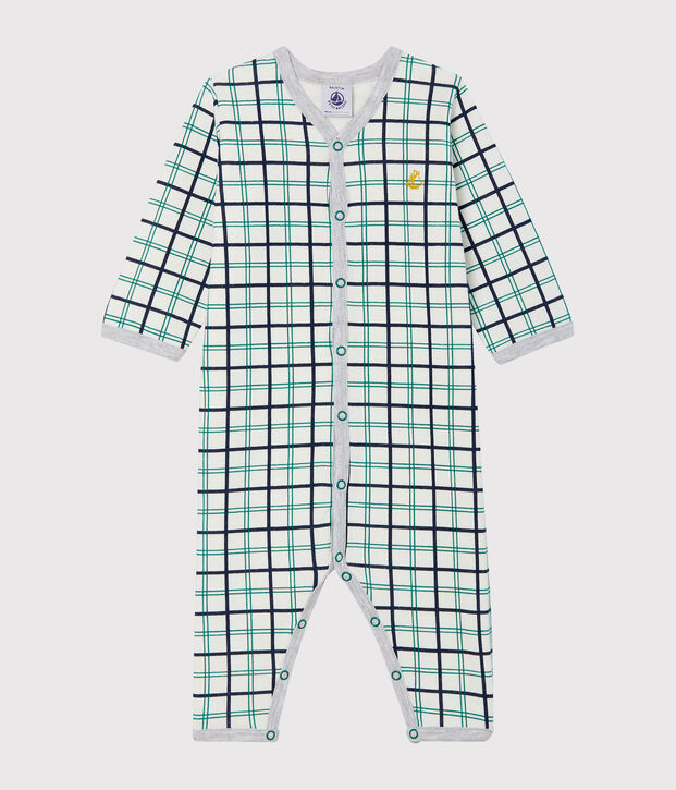 Pijama sin pies de t&uacute;bico para beb&eacute; ni&ntilde;o blanco/multicolor