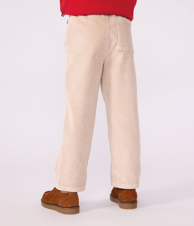 Pantal&oacute;n infantil recto de terciopelo GESSO