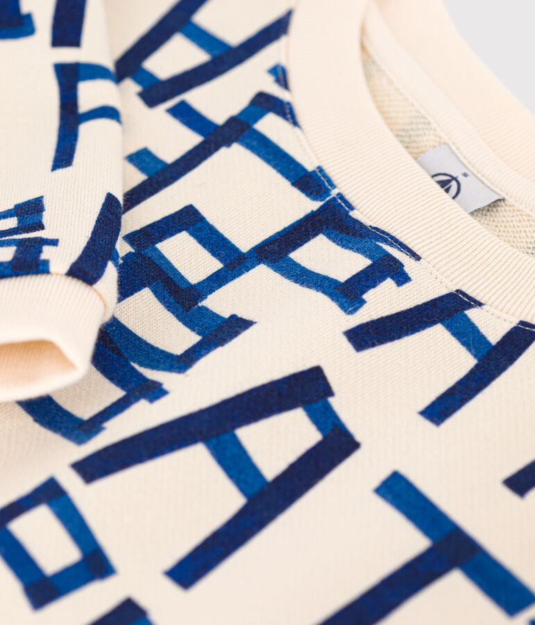 Sudadera de felpa para mujer crudo/multicolor