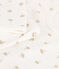 Pijama de palmeras de niña blanco MARSHMALLOW/blanco MULTICO