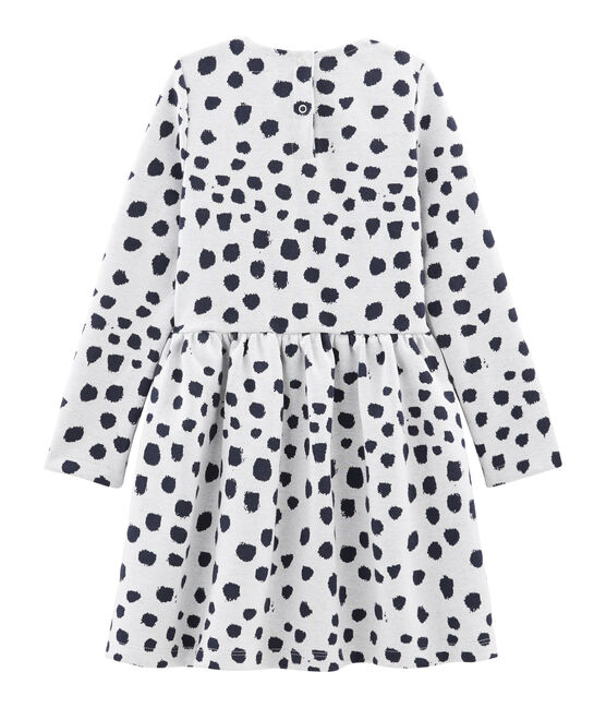 Vestido para niña Jean Jullien blanco MARSHMALLOW/ DOTTIES
