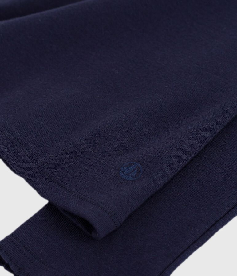 Camiseta Ic&oacute;nica cocotte de manga larga de algod&oacute;n para mujer azul