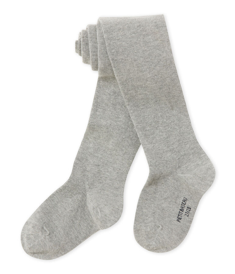 Leotardo para ni&ntilde;a gris SUBWAY CHINE