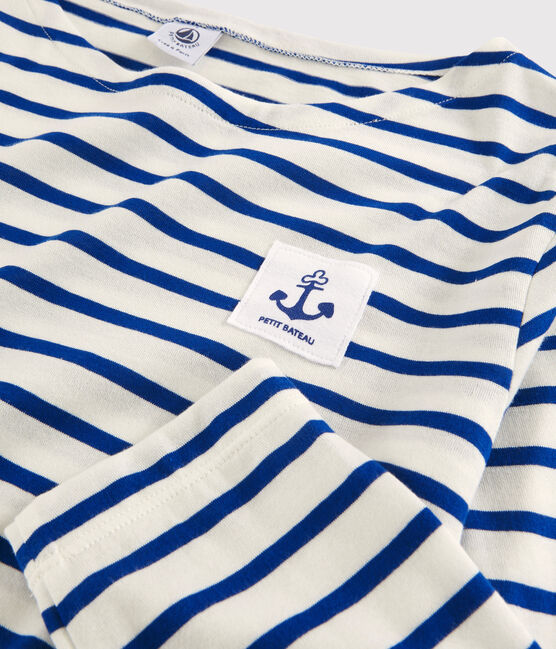 Marinera ligera "Cœur" para mujer blanco MARSHMALLOW/azul SURF