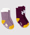 Juego de 2 pares de calcetines para bebé variante 3